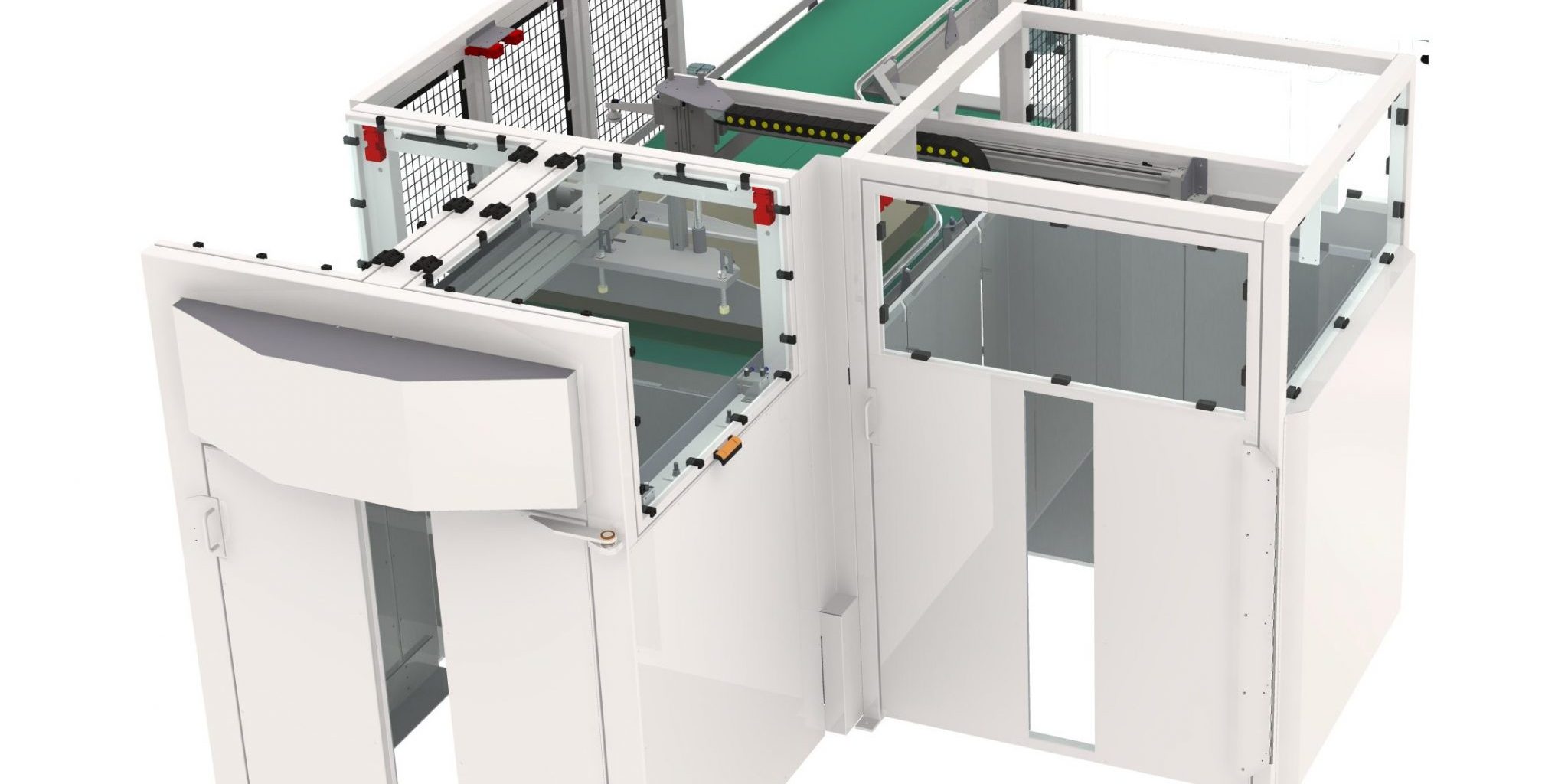 Asmech Systems LTD Depalletizer 3D Model Palletiser & De-Palletiser systems