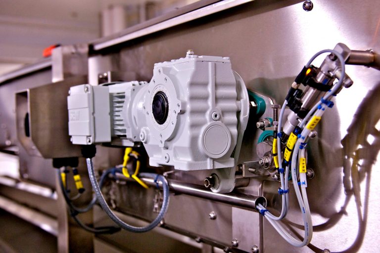 Motor for conveyor used in the Beverage Industry