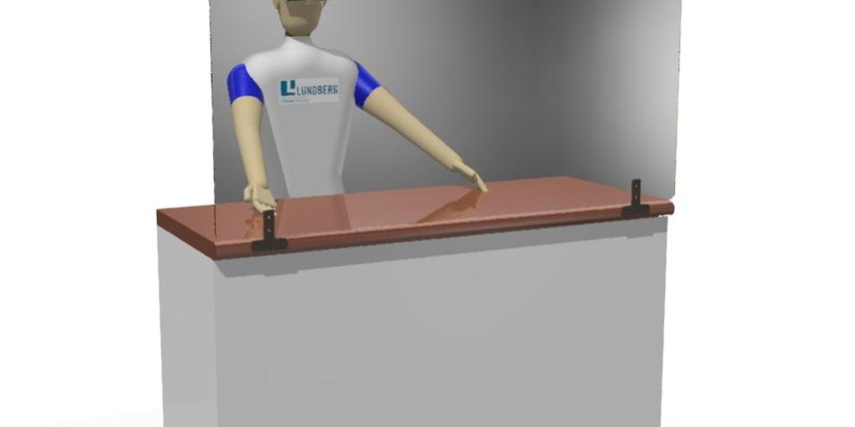 stand alone desk desk screen protector