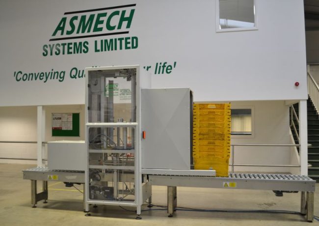 tote-stacker-destacker tote stacker