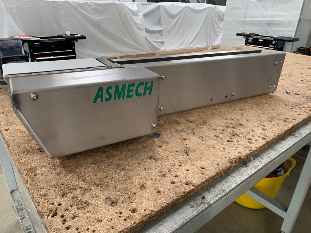 Freezer infeed / outfeed conveyor - Asmech